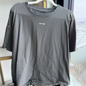 DFYNS Women's Gray Short Sleeve Tee